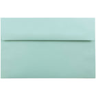 JAM Paper A10 Invitation Envelopes, 6 x 9.5, Aqua Blue, 1000 Pack (1523993B)-Aqua blue