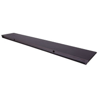 kieragrace Bristol Aston Floating Shelf - Espresso Brown, 48", Matte Finish-Measurement and weight capacity: the floating shelf measures 48"L x 8"W x 1.5"H. significant length means you have nearly 3 feet of the beautiful display, creating maximum storage space. the wall shelf holds up to 30 pounds which allows you to place items with a little more weight on each shelf