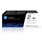 HP 83A (CF283AD) Black Original LaserJet Toner Cartridges, 2 Pack-HP 83A toner cartridges work with: HP LaserJet Pro MFP M201, M125, M127, M225