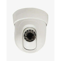 SeqCam Pan&Tilt Dome Security Camera, 7" x 8" x 7", Ivory-Advanced image sensor produces high resolution video at 420 TV Lines of resolution