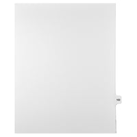 Mark Maker Legal Tabs - Letter Size - White - 1/15th cut - 25 tabs per package - 5 packages Pack - Number 102-White Single Tabs