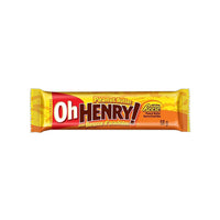Oh Henry beurre darachides, barre 58 g, 24/pqt-1