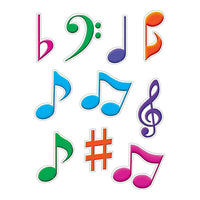Teacher Created Resources 6" Accents, Musical Notes, 90 Pack-Design: Musical notes