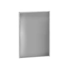 Azar Displays 24" x 36" Vertical/Horizontal Large Format Snap Frame, Silver (300224-SLV)-Sign holder