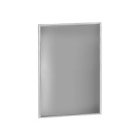 Azar Displays 24" x 36" Vertical/Horizontal Large Format Snap Frame, Silver (300224-SLV)-Sign holder