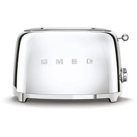SMEG 50's Style 2 Slice Toaster, Stainless Steel (TSF01SSUS)-2 Slice Toaster