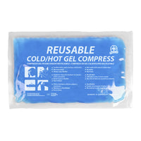 Put It On Reusable Hot/Cold Pack - 22 cm x 12.5 cm-Microwave safe
