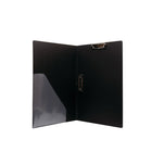 Duraply Dual Clip Folding Clipboard, 11" X 17", Black, 2 Pack (69845)-Black Poly