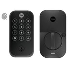 Yale 420 Assure Lock 2 Touch with Wi-Fi - Keyed - Black Suede-Unlock with your fingerprint with a 99 percent accuracy and less than 0.5 seconds recognition time