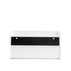 Poppin Wall Pocket - White-Coordinates with Poppin other wall accessories to keep small spaces neat and tidy
