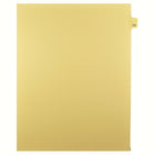 Mark Maker Legal Tabs - Letter Size - Buff - 1/25th cut - 25 tabs per package - 5 packages Pack - Number 178-Buff Single Tabs