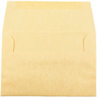 JAM Paper A8 Invitation Envelopes, 5.5 x 8.125, Parchment Antique Gold Yellow Recycled, 250 Pack (16009H)-Blank interior for personalized message