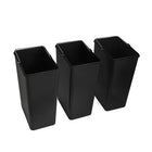 The Step N' Sort 60L 3-Compartment Open Top Trash and Recycling Bin-Each inner bin holds 20 litres