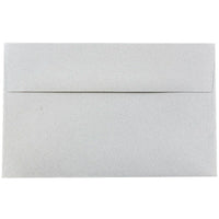 JAM Paper Enveloppes format livret en papier recyclé, fermeture gommée, 6 x 9 1/2 po, granite, paq./100-Granite