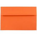JAM Paper A8 Invitation Envelopes, 5.5 x 8.125, Brite Hue Orange Recycled, 1000 Pack (95740B)-Orange