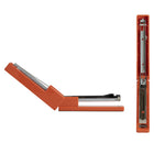 JAM Paper Modern Desk Stapler, Orange-Dimensions: 6 x 2.25