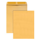 Staples Catalogue Envelopes with Gummed Flaps - 9" x 12" - Kraft - 100 Pack-Classic open-end design enables fast, convenient stuffing