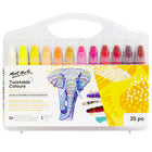 Mont Marte Signature Twistable Colours Set - 24 Assorted Colours-25 piece twistable colours set