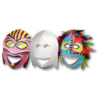 Roylco African Masks, 11" x 15", 40 Pack-Explore the symbolism and art of African ceremonial masks