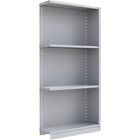 Metalware RK214 Boltless Shelving Unit, 4-Shelves, 36" x 24" x 76", Light Grey-Adjustable shelving system that provides high strength, yet economical storage capacity for your needs