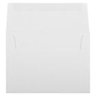 JAM Paper A6 Invitation Envelopes, 4.75 x 6.5, Strathmore Bright White Linen, 100 Pack (3137g)-Size: A6 (4 3/4" x 6-1/2")