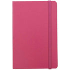 JAM Paper Hardcover Lined Notebook With Elastic Closure, Travel Size, 4 x 6 Journal, Pink Berry, 2/Pack (340528849g)-Size: Travel (4 x 6 inches)