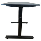 Uncaged Ergonomics - Bureau électrique assis-debout - Noir-Le cadre comprend 2 moteurs, des colonnes de levage à 3 branches et un système anti-collision