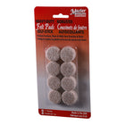 Scratch Guard 1" Felt Pads - Beige - 16 Pack-Reduces noise, protects surfaces