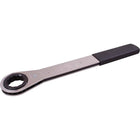 Gray Tools 1-5/16" 12 Point, Flat Ratcheting Single Box Wrench, With Vinyl Grip-Size: 1-5/16"
