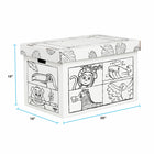 Bankers Box At Play Toy Box - Animal-Fastfold assembly - Features our FastFold quick and easy assembly with strong single wall, double bottom construction