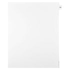Mark Maker Legal Exhibit Index Tab White Single Tabs, 1/15th Cut, Letter Size, No Holes, Number 136, 25 Pack-White Single Tabs, 1/15th Cut