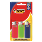 BIC Mini Lighters, Assorted Colours, 3 Pack-Compact size is convenient and goes anywhere
