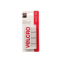Velcro Brand Sticky Back Squares, 7/8", White, 32 Pack-Simple peel and stick application