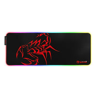Marvo MG10 Size-XL 800x310mm 7-Colour RGB Lighting Gaming Mouse Pad-Soft microfiber surface optimized for both speed and control
