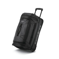 Samsonite Andante 2 22" Wheeled Duffle Bag - All Black-Locking pull handle for effortless carrying