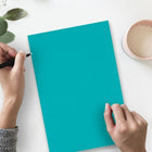 JAM Paper 8 1/2 x 14 Legal Size Recycled Cardstock, Brite Hue Sea Blue, 50 Pack-Legal Cardstock