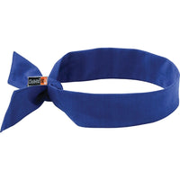 Ergodyne Chill-Its 6700Fr Fr Cooling Bandanas - Blue - 6 Pack-Head Protection Type - Bandanas