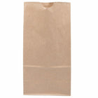 Jam Paper - Sacs Repas en Kraft - Moyen - 5 po x 9.75 po x 3 po - Papier Kraft Recyclé Marron - Pack de 25-Quantité : 25/paquet