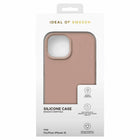 iDeal of Sweden Silicone Case with MagSafe for iPhone 16e/15 - Blush Pink-Microfiber lining to prevent scratches
