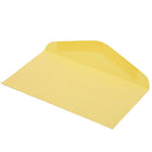 JAM Paper #6 3/4 Commercial Envelopes, 3 5/8 x 6 1/2, Canary Yellow, 500 Pack-Gum Closure