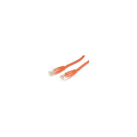 StarTech M45PATCH15OR 15' Cat 5e Molded Patch Cable, Orange-Features RJ-45 Male connector on both sides to facilitate easy connectivity