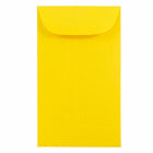 JAM Paper Enveloppes Colourées #3 Coin Commerciales - 2,5 po x 4,25 po - Jaune recyclé - Paquet de 50-Couleur : Jaune