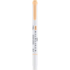 Zebra Mildliner Double Ended Highlighter - Honey Orange-Honey Orange