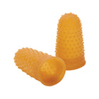 Swingline Rubber Finger Tips with Raised Friction Surface - Large - Size 13 - 12 Pack-Rubber finger tip