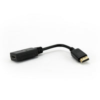 BlueDiamond Displayport M to HDMI F Adapter Cable, (80069)-This is a solution to connect your Displayport video source (video cards, etc) to your HDTV with a true HD connection