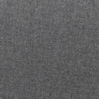 Flash Furniture Comfort Stackable Steel Side Reception Chair - Grey Fabric-Two Cross Braces support seat