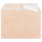 JAM Paper Cello Sleeves, A7, 5 1/16 x 7 3/16, Mauve Fiber, 100 Pack (2785504)-Weight: 0-1/2 lbs