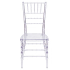 Flash Furniture Elegance Stacking Chiavari Chairs - Crystal Ice - 2 Pack-Set of 2 Chiavari Chairs