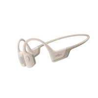 Shokz OpenRun Pro Mini Bluetooth Headset with Noise Cancelling Microphone - Premium Bone Conduction - Enhanced Bass - Beige-Noise Cancelling Microphone: Stay connected and communicate clearly in any environment, thanks to the advanced noise cancelling microphone that filters out background noise for crystal-clear calls and voice commands.