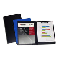 Duraply Folding Clipboard, Black, Legal size, 4 Pack-3 layer polypropylene